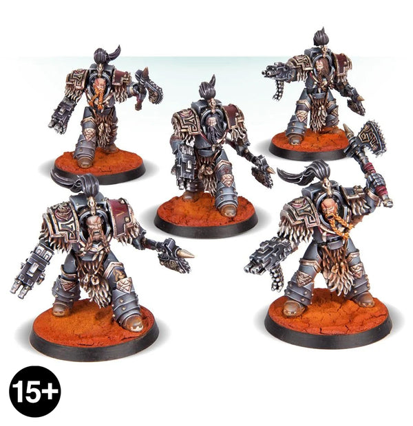 SPACE WOLVES WOLF GUARD TERMINATORS