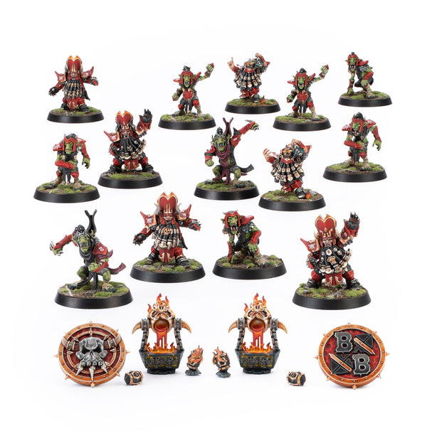 BLOOD BOWL: CHAOS DWARF TEAM DICE