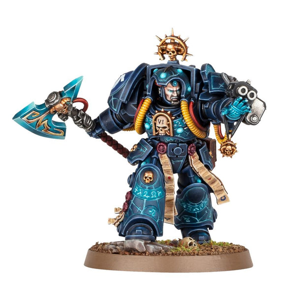 SPACE MARINES: CHAPLAIN IN TERMINATOR ARMOUR